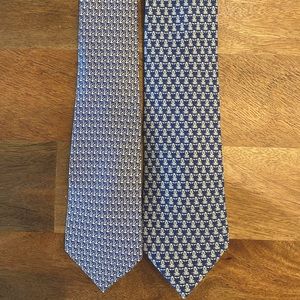 2 Ferragamo Ties
